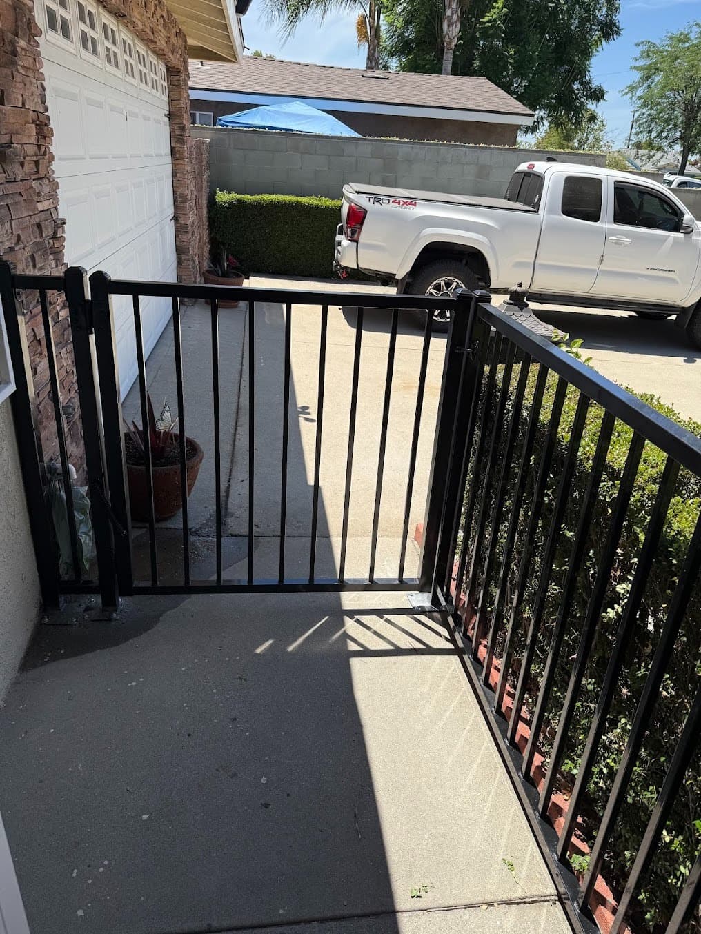 Metal Fence Installation