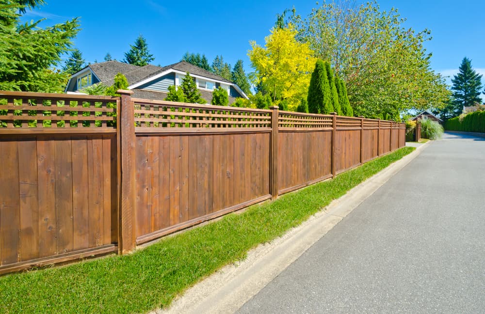 Empire Fence custom fence project in Jurupa Valley